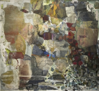 Buzios - 110x107 cm – Cire sur toile – 2011