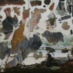 Le Manège - Cire sur toile - 160*100 cm - 2004