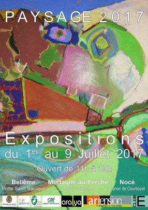 ART EN PERCHE – PAYSAGE 2017 – Du 1er au 9 Juillet 2017